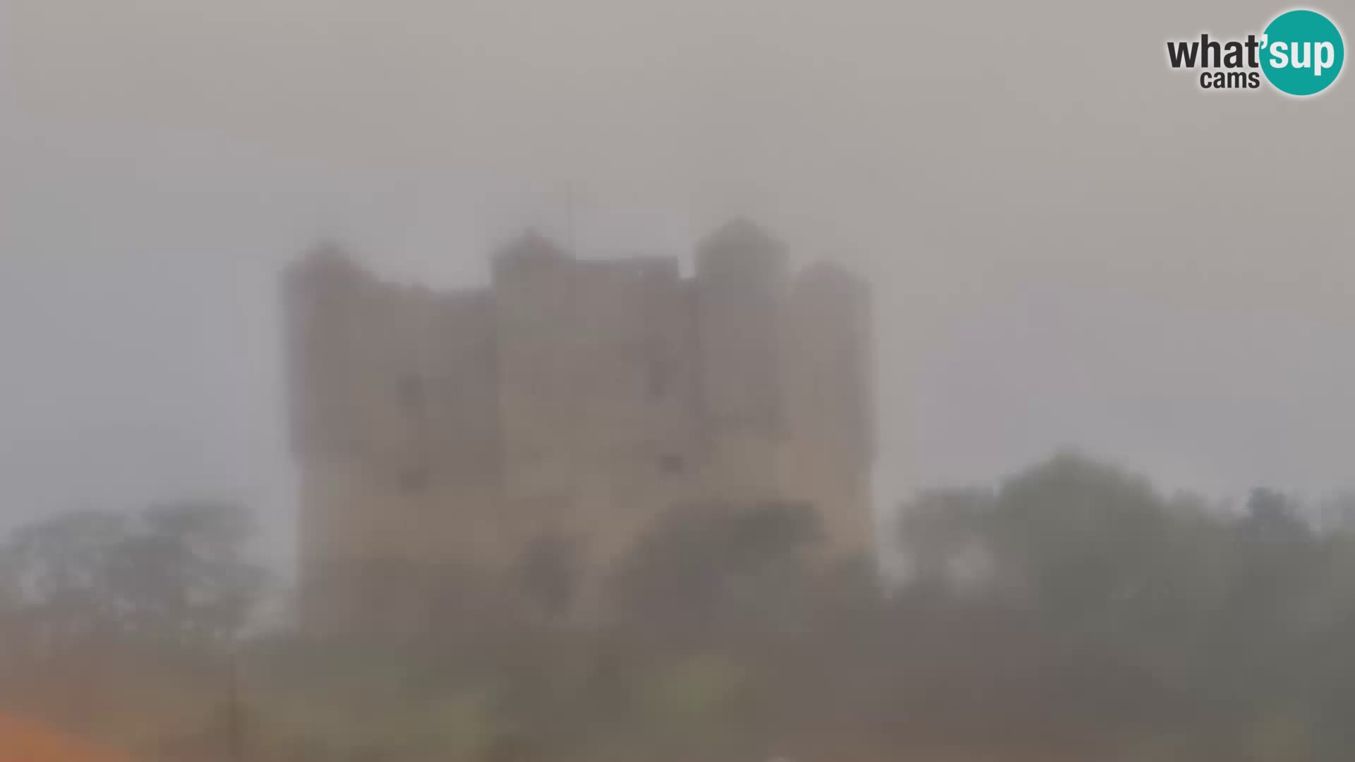 Webcam Senj – Panoramablick auf die Riva Senj