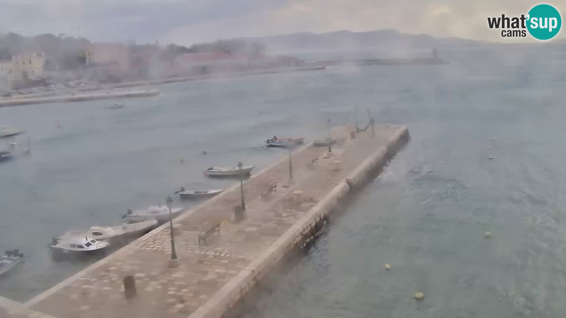 Senj Webcam – Panoramic view of Senj riva