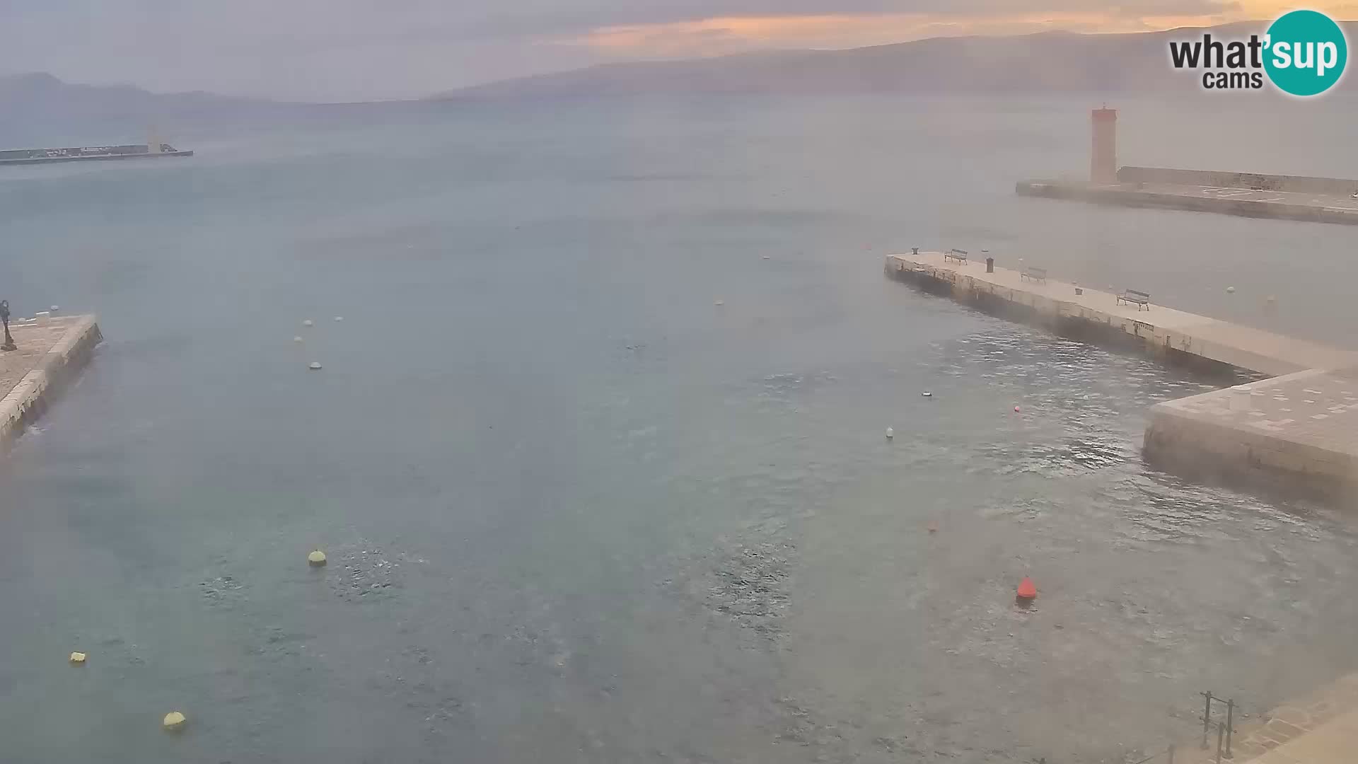 Webcam Segna – Panorama dell’lungomare di Senj