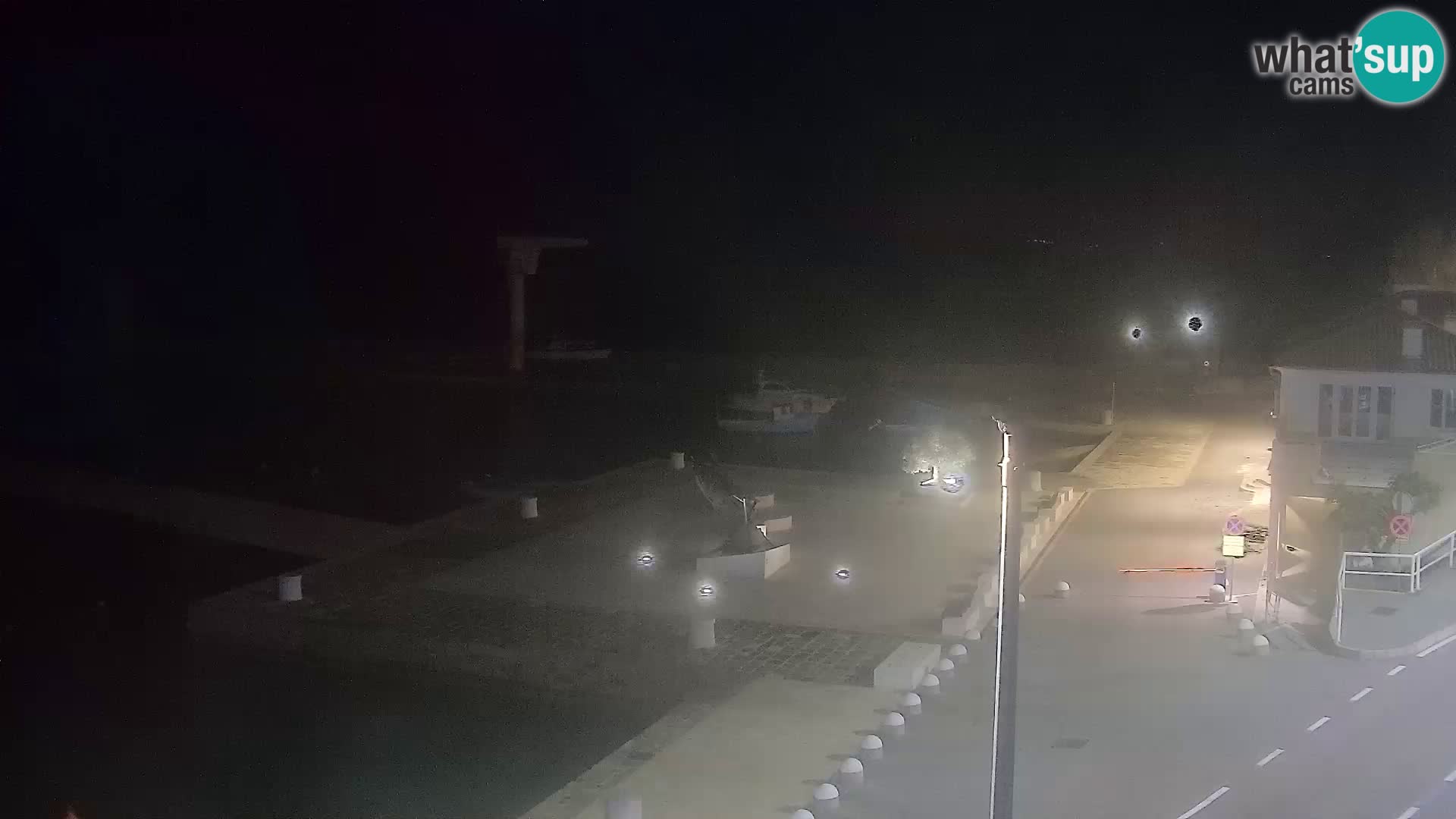 Senj Webcam – Panoramic view of Senj riva