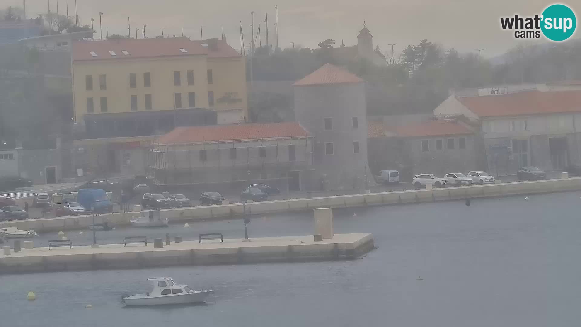 Senj Webcam – Panoramic view of Senj riva