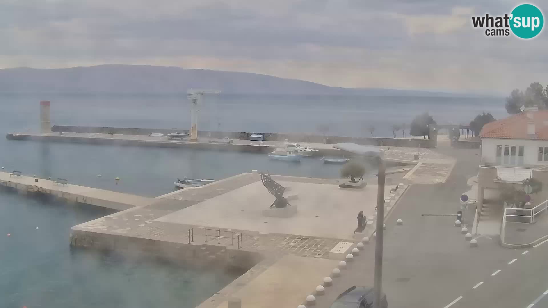 Senj Spletna kamera – pogled na obalo Senja