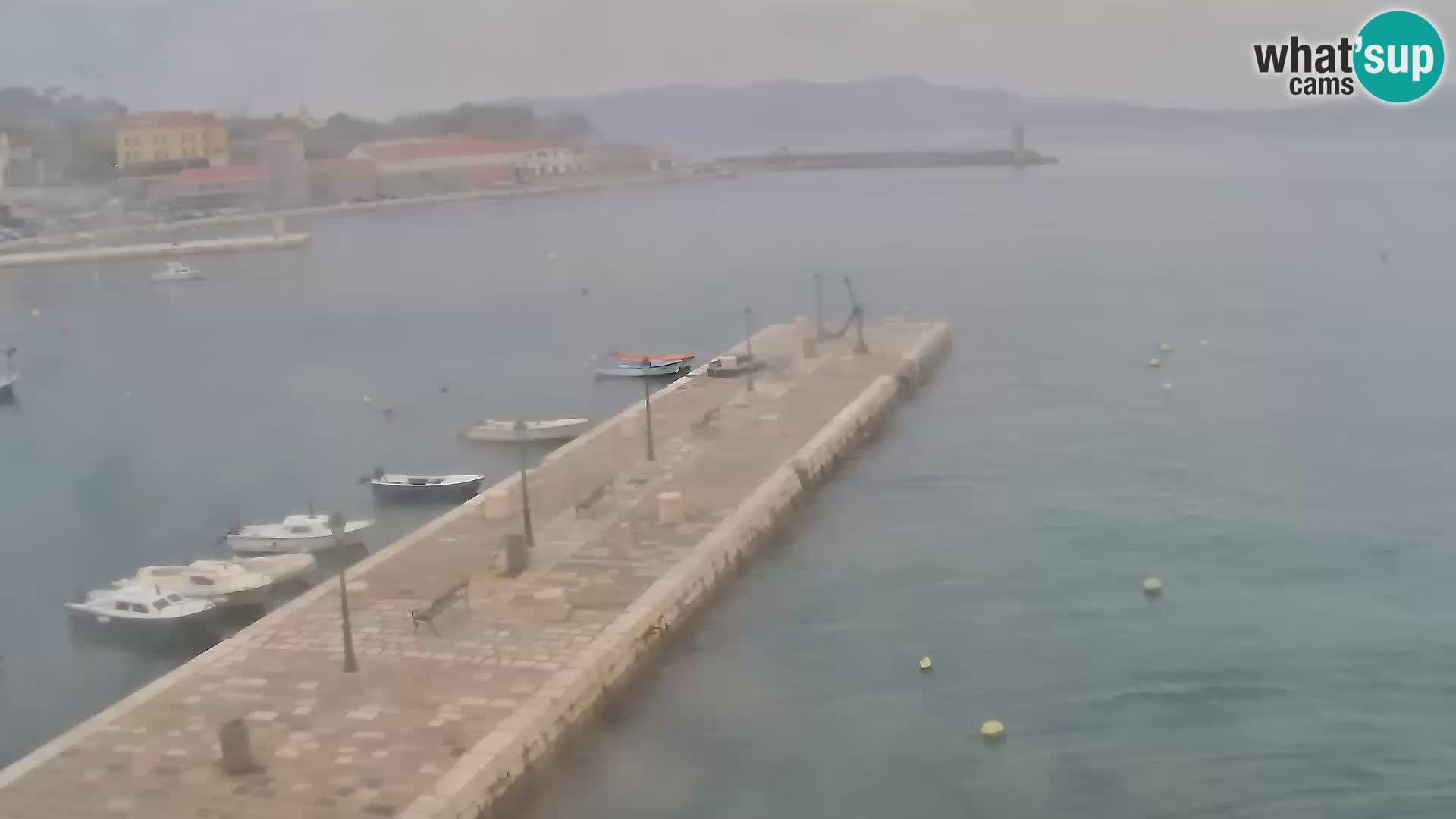 Kamera u živo Senj – Panoramski pogled na senjsku rivu