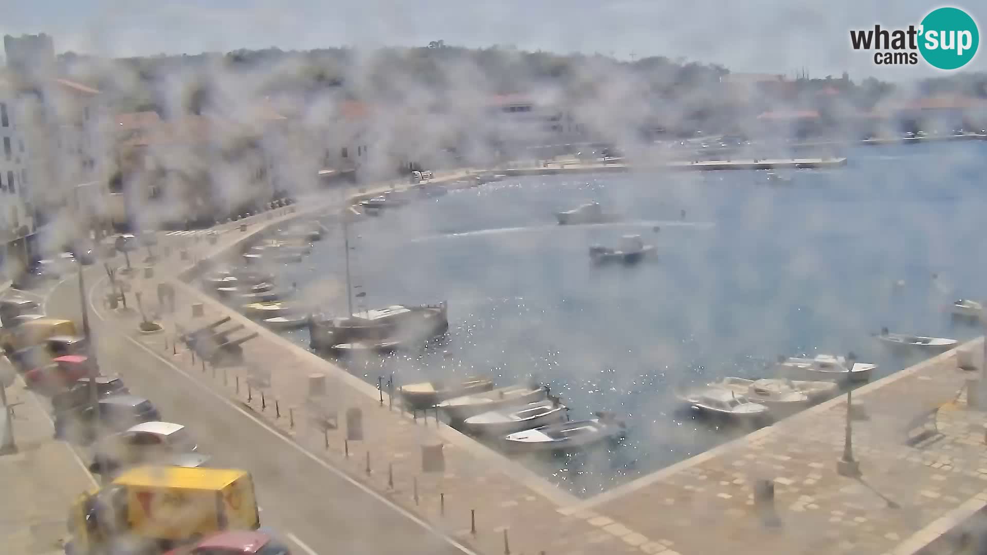 Webcam Segna – Panorama dell’lungomare di Senj