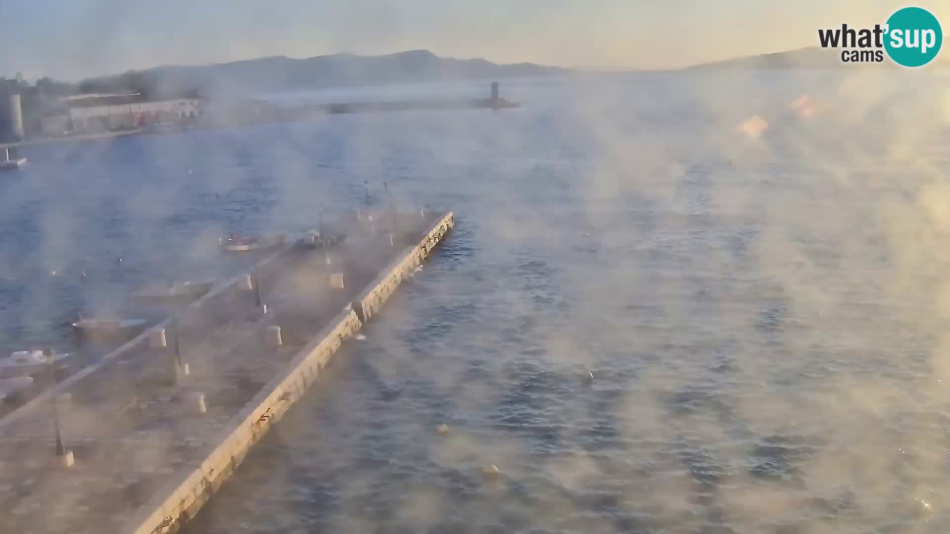 Senj Webcam – Panoramic view of Senj riva