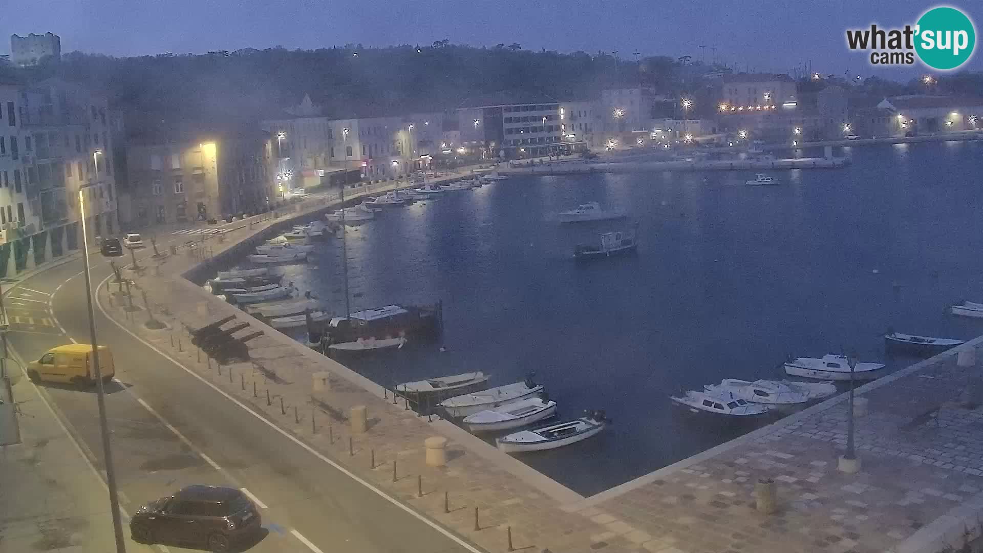 Senj Webcam – Panoramic view of Senj riva