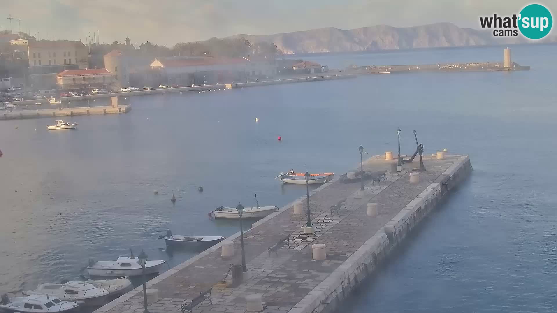 Senj Spletna kamera – pogled na obalo Senja