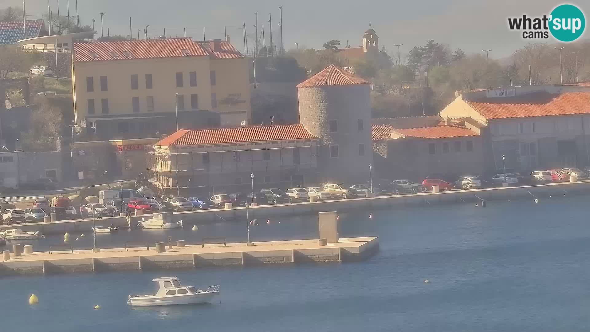 Senj Spletna kamera – pogled na obalo Senja