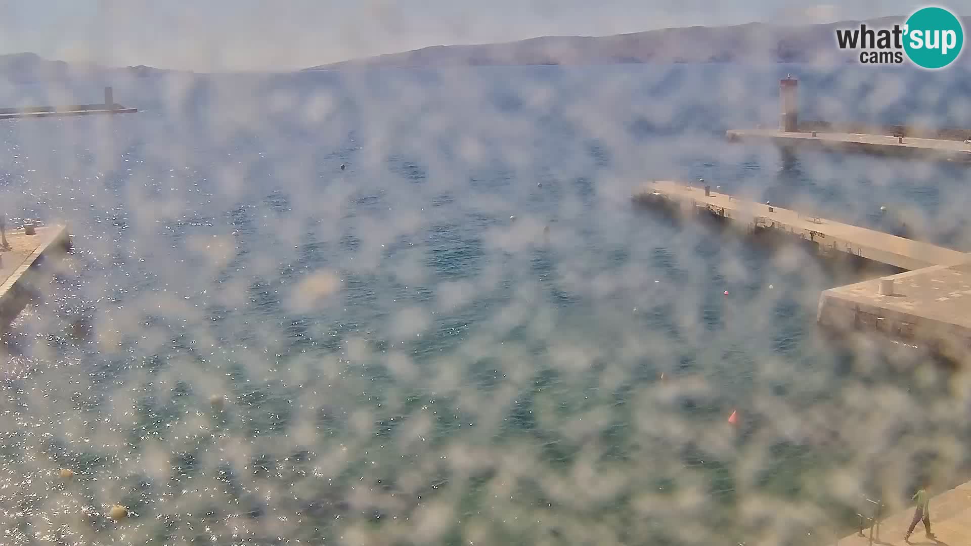 Webcam Segna – Panorama dell’lungomare di Senj