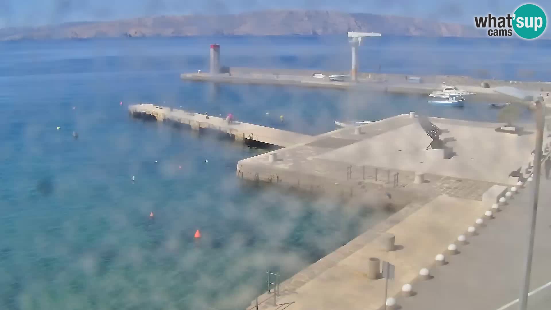 Senj Spletna kamera – pogled na obalo Senja