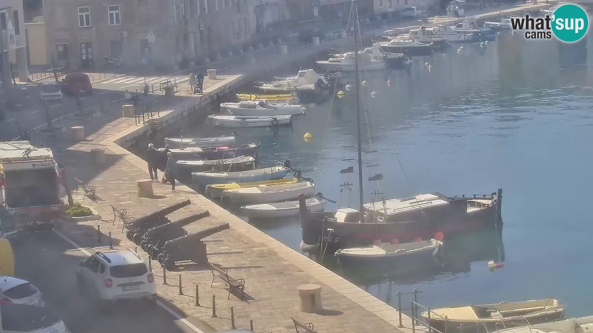 Senj Webcam – Panoramic view of Senj riva