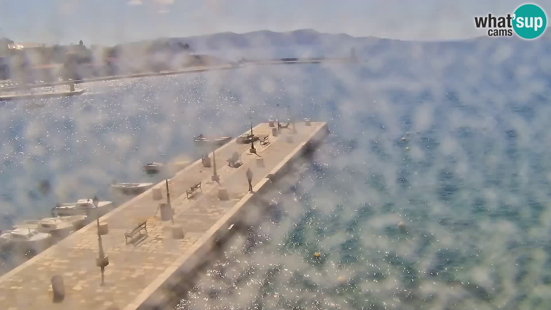 Senj camera en vivo – Vista panorámica de Senj riva