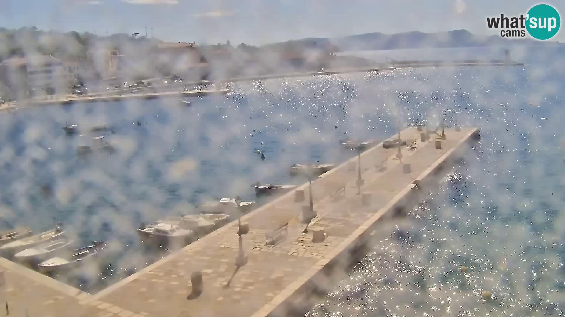 Webcam Segna – Panorama dell’lungomare di Senj