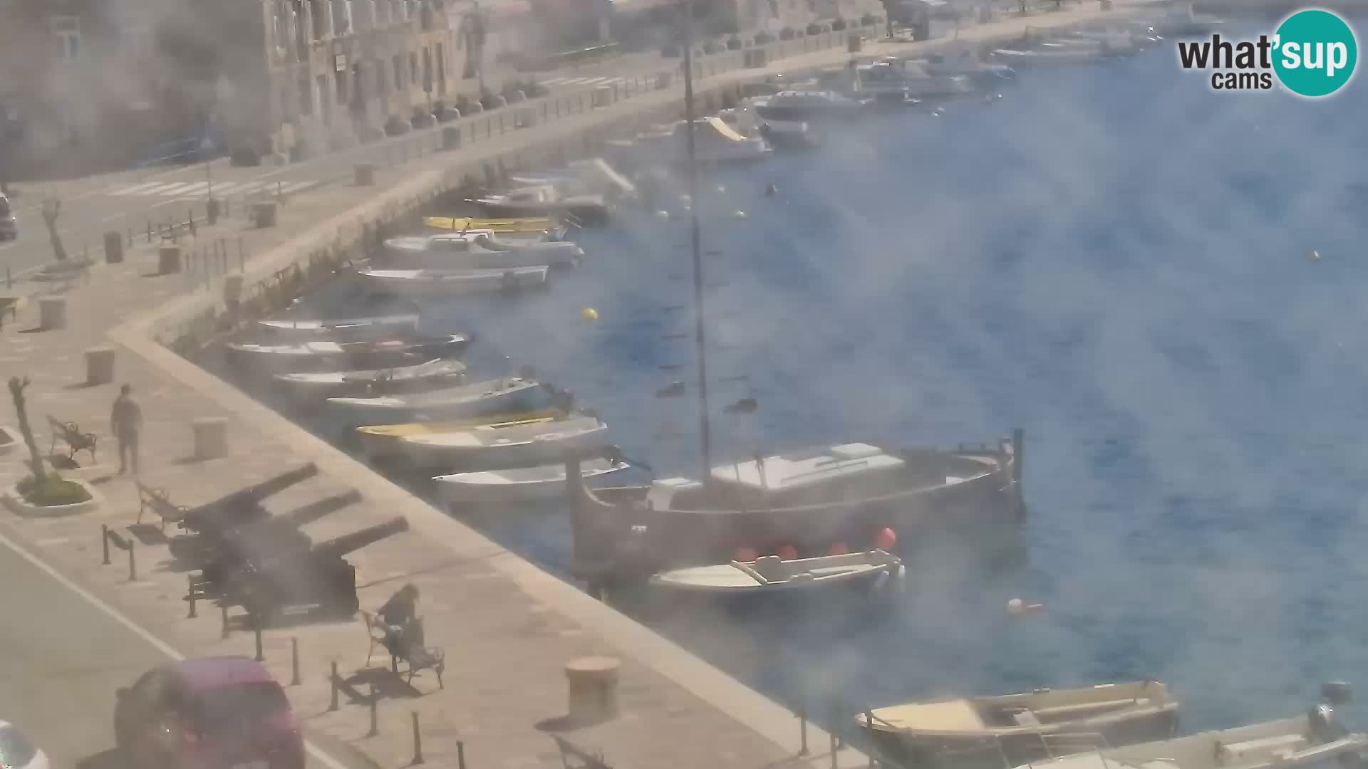 Webcam Segna – Panorama dell’lungomare di Senj