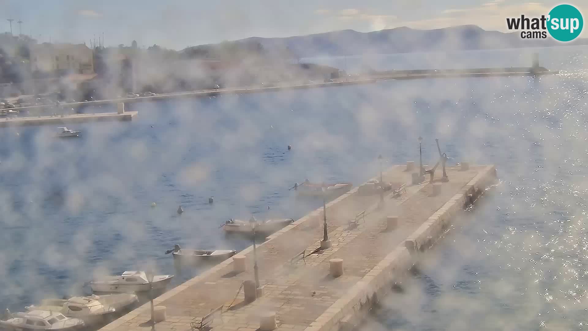 Senj camera en vivo – Vista panorámica de Senj riva