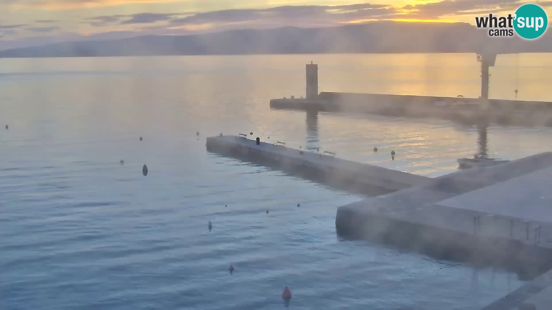 Senj Spletna kamera – pogled na obalo Senja