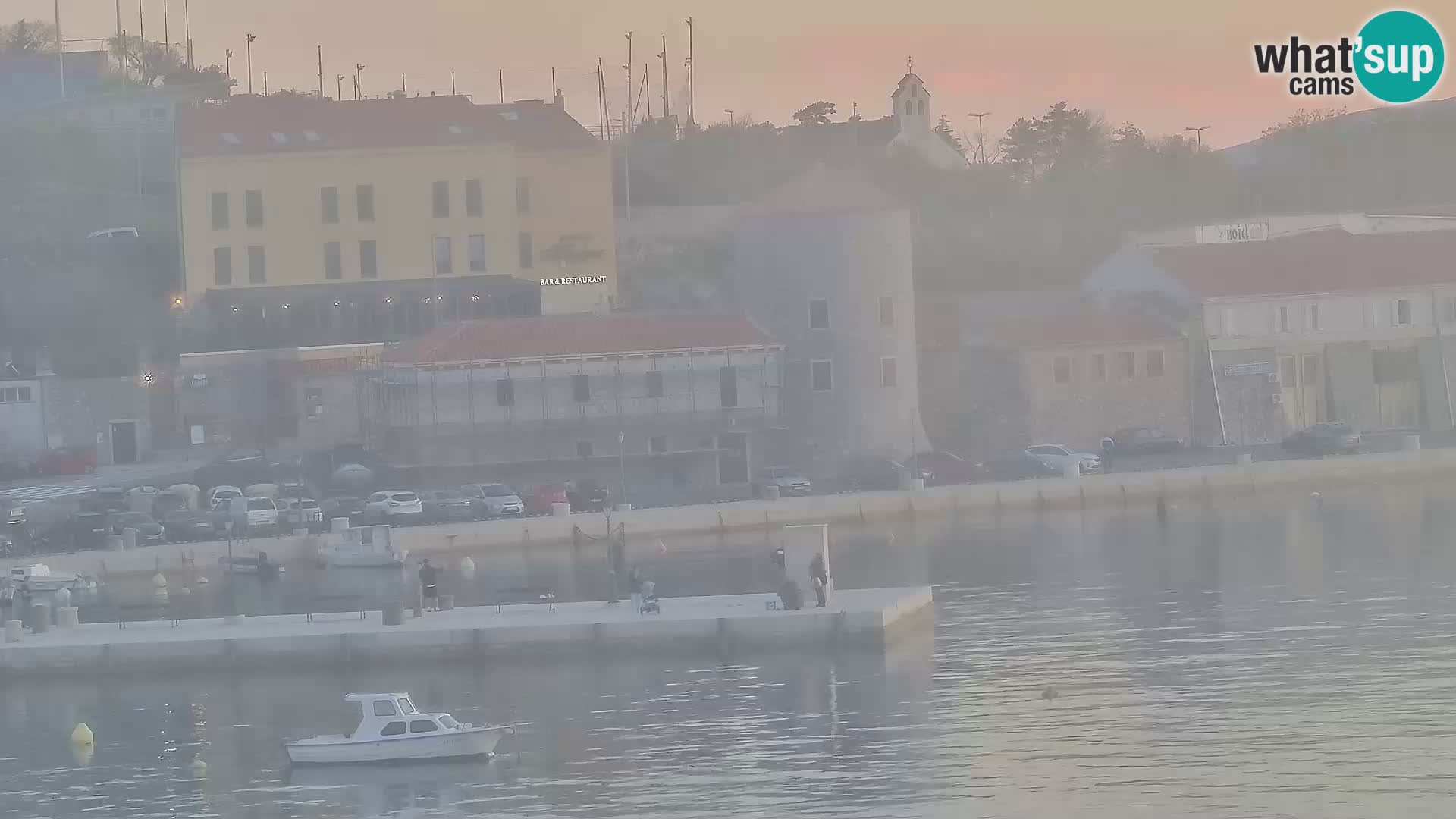 Senj Spletna kamera – pogled na obalo Senja