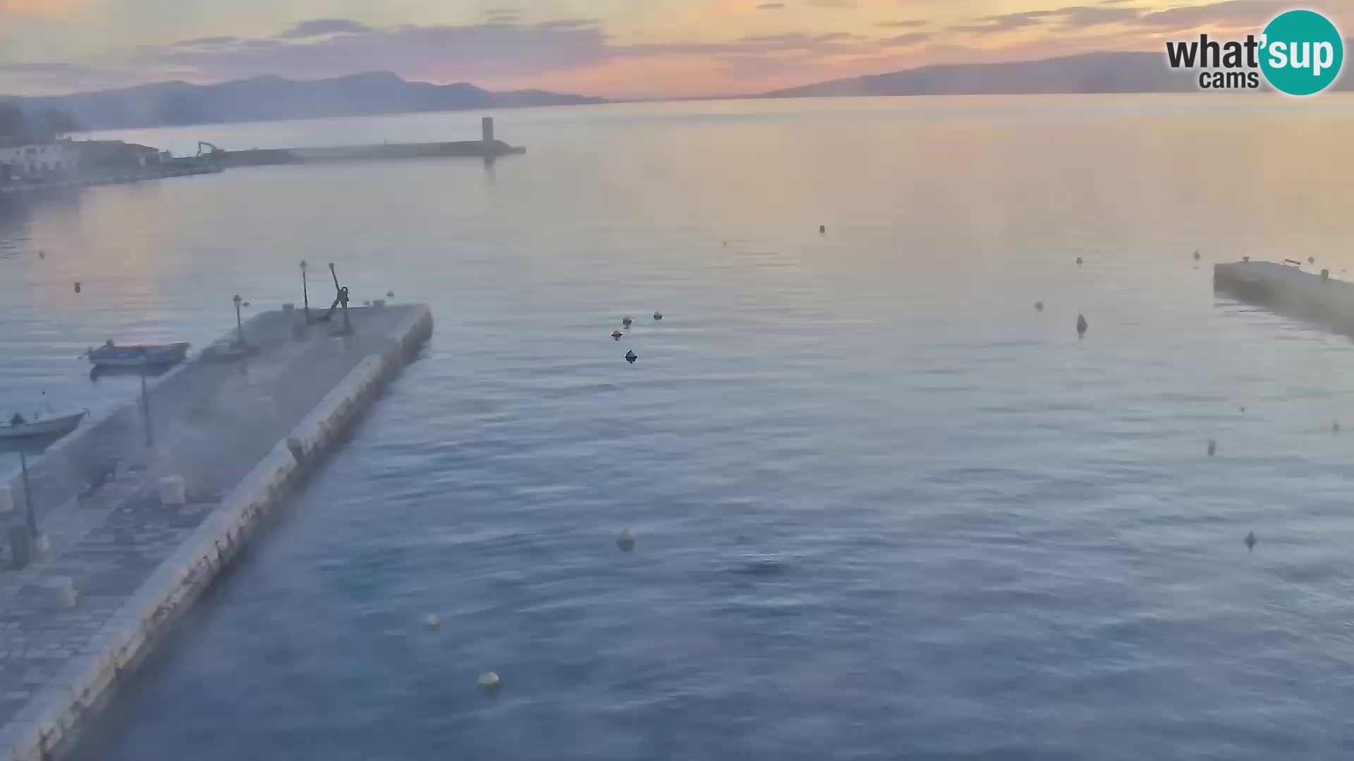 Webcam Segna – Panorama dell’lungomare di Senj