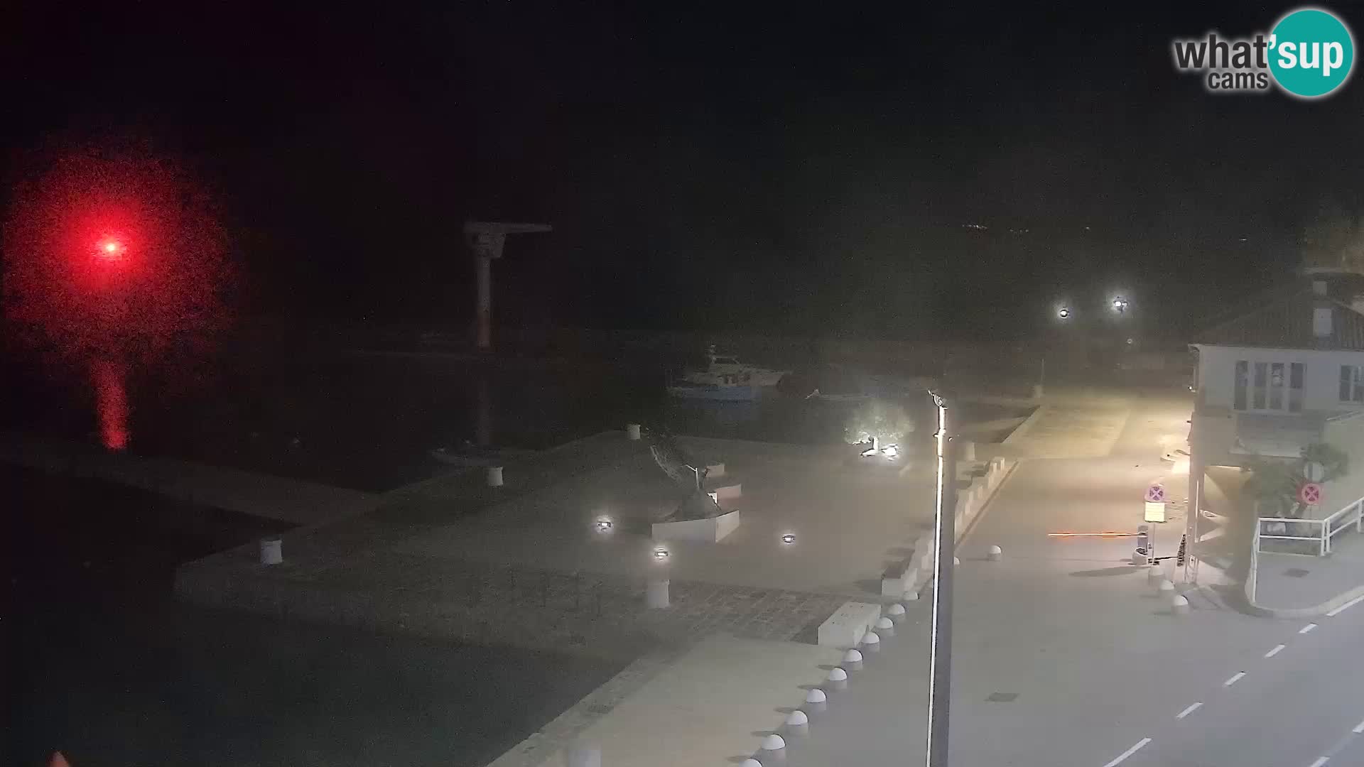 Kamera u živo Senj – Panoramski pogled na senjsku rivu