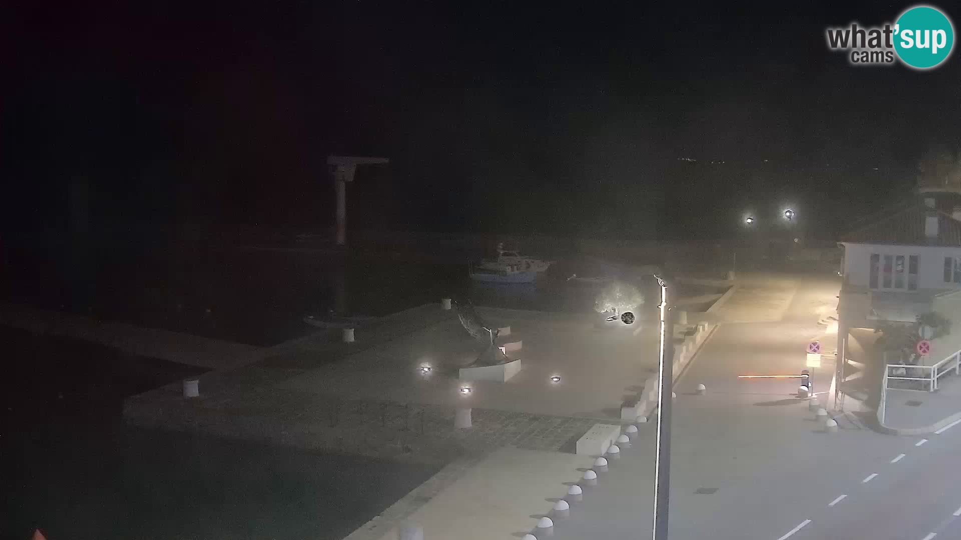 Senj Webcam – Panoramic view of Senj riva