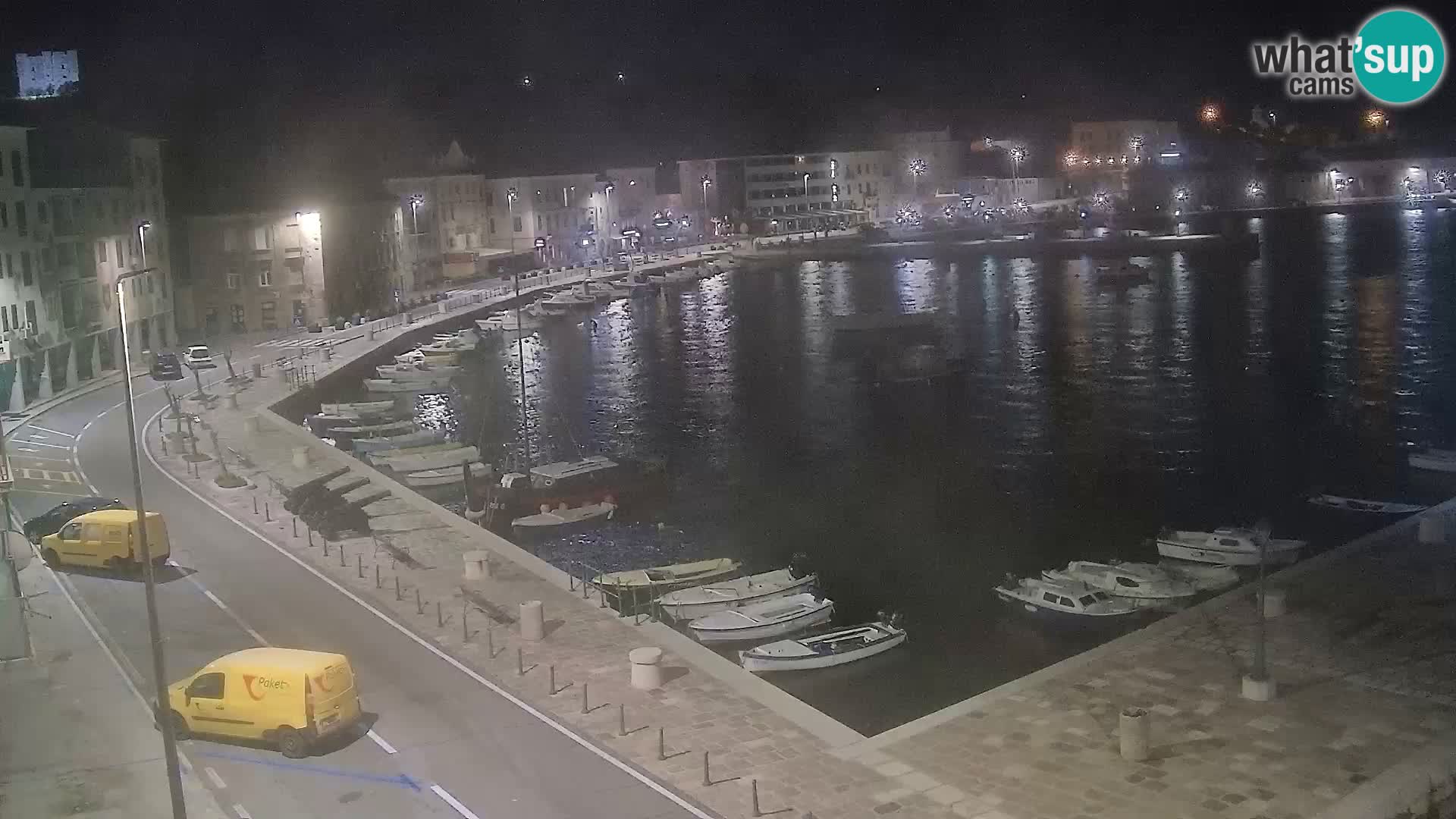 Webcam Segna – Panorama dell’lungomare di Senj