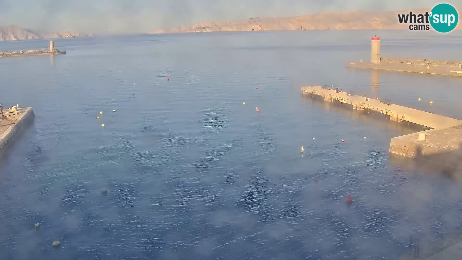 Kamera u živo Senj – Panoramski pogled na senjsku rivu