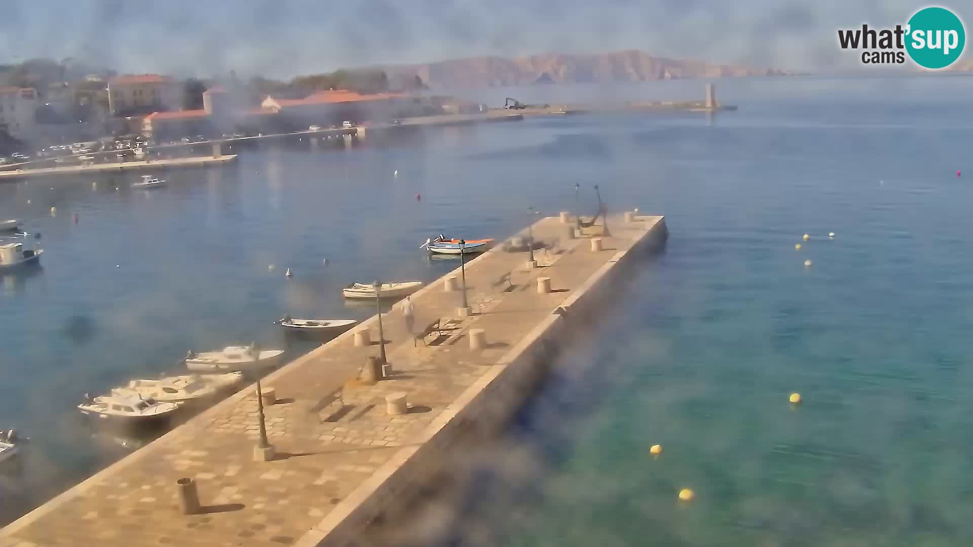 Webcam Segna – Panorama dell’lungomare di Senj