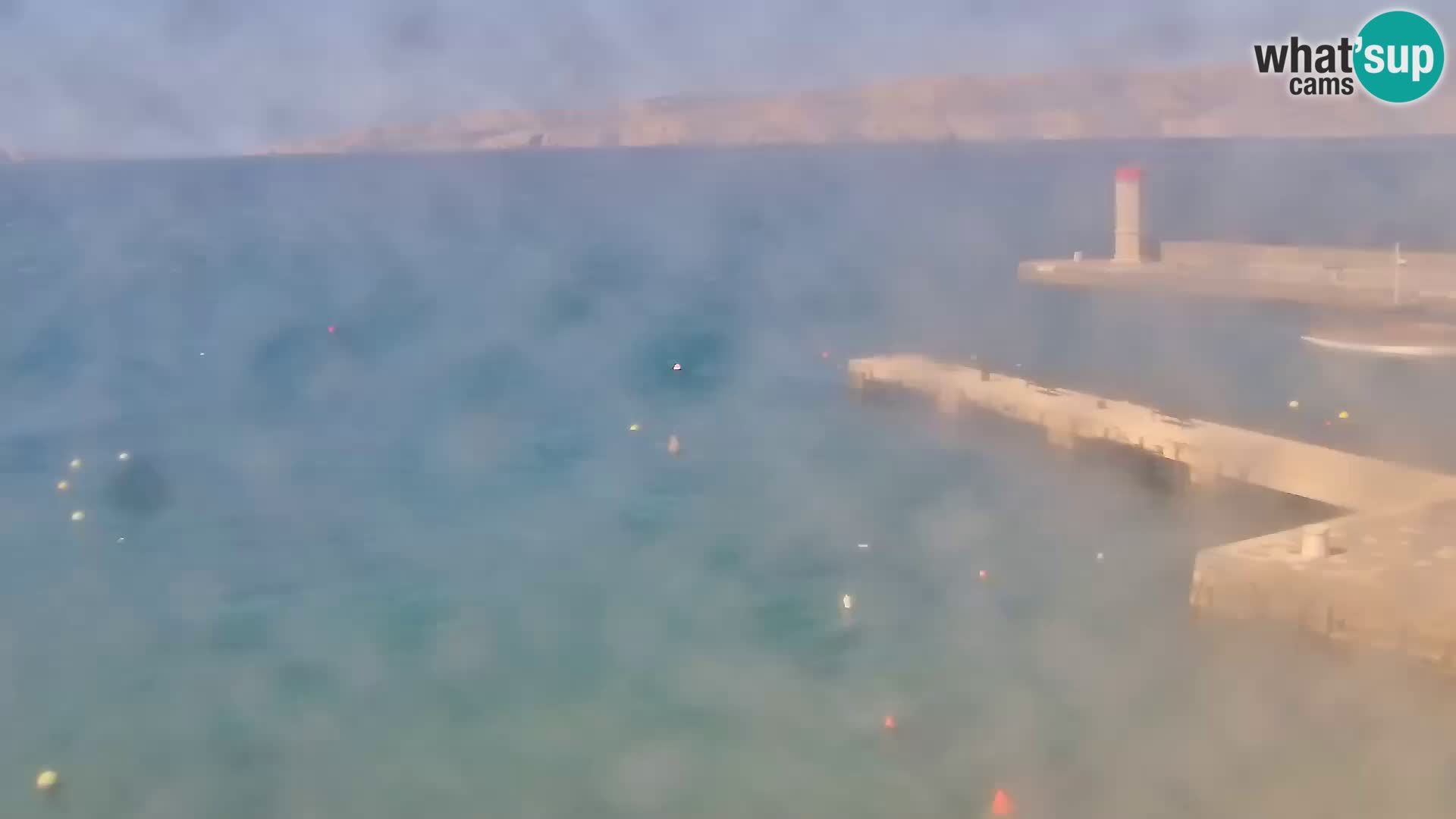 Webcam Segna – Panorama dell’lungomare di Senj