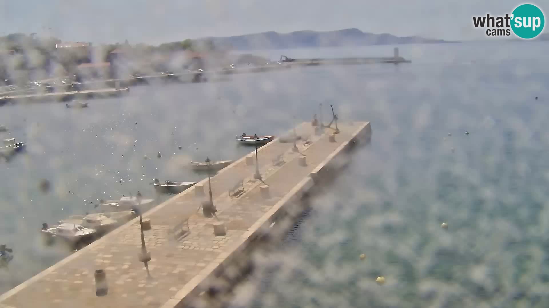 Kamera u živo Senj – Panoramski pogled na senjsku rivu