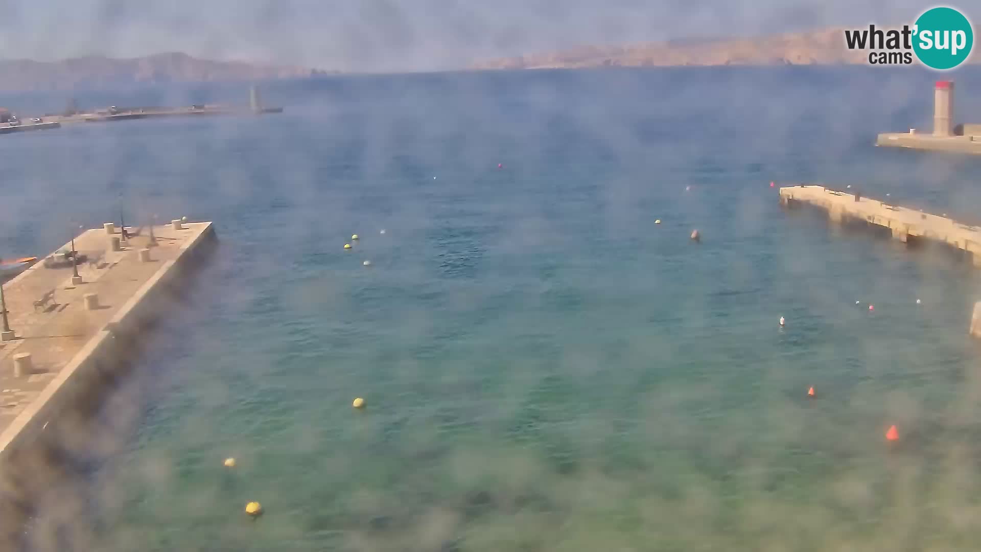 Senj Spletna kamera – pogled na obalo Senja