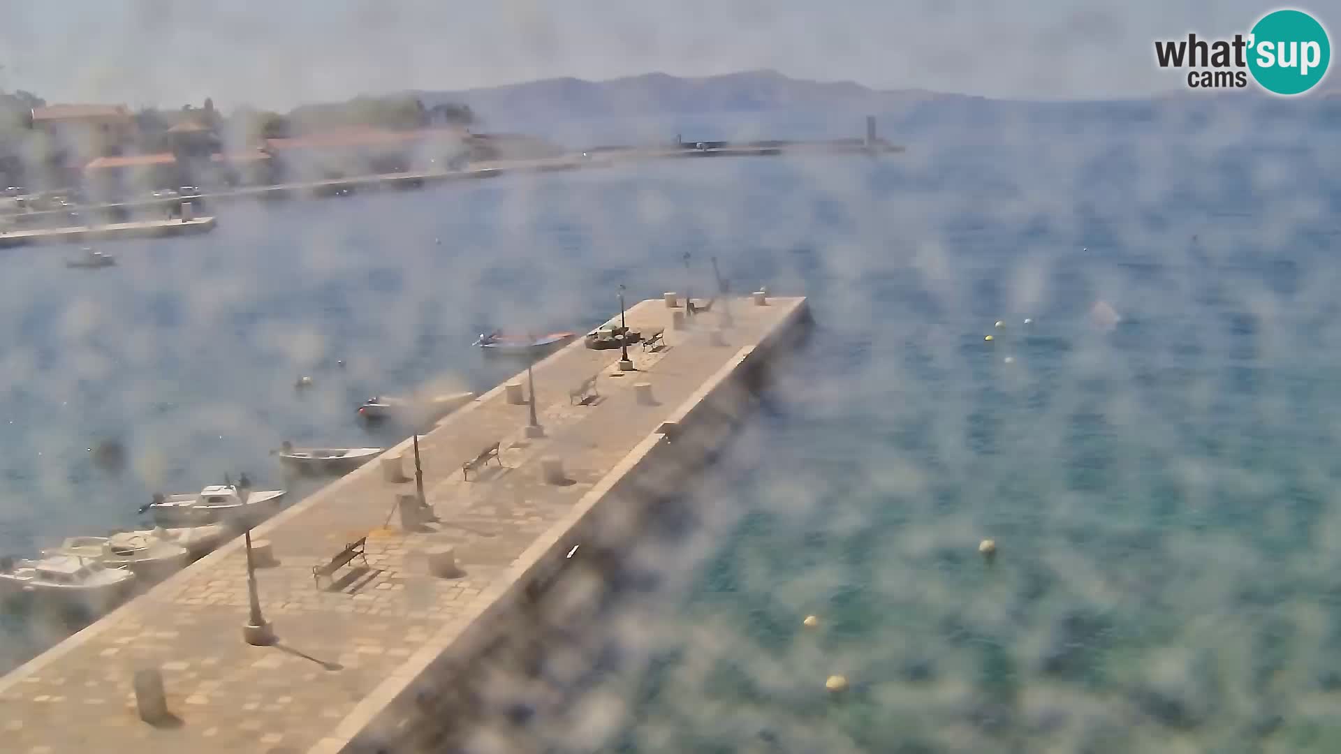 Kamera u živo Senj – Panoramski pogled na senjsku rivu