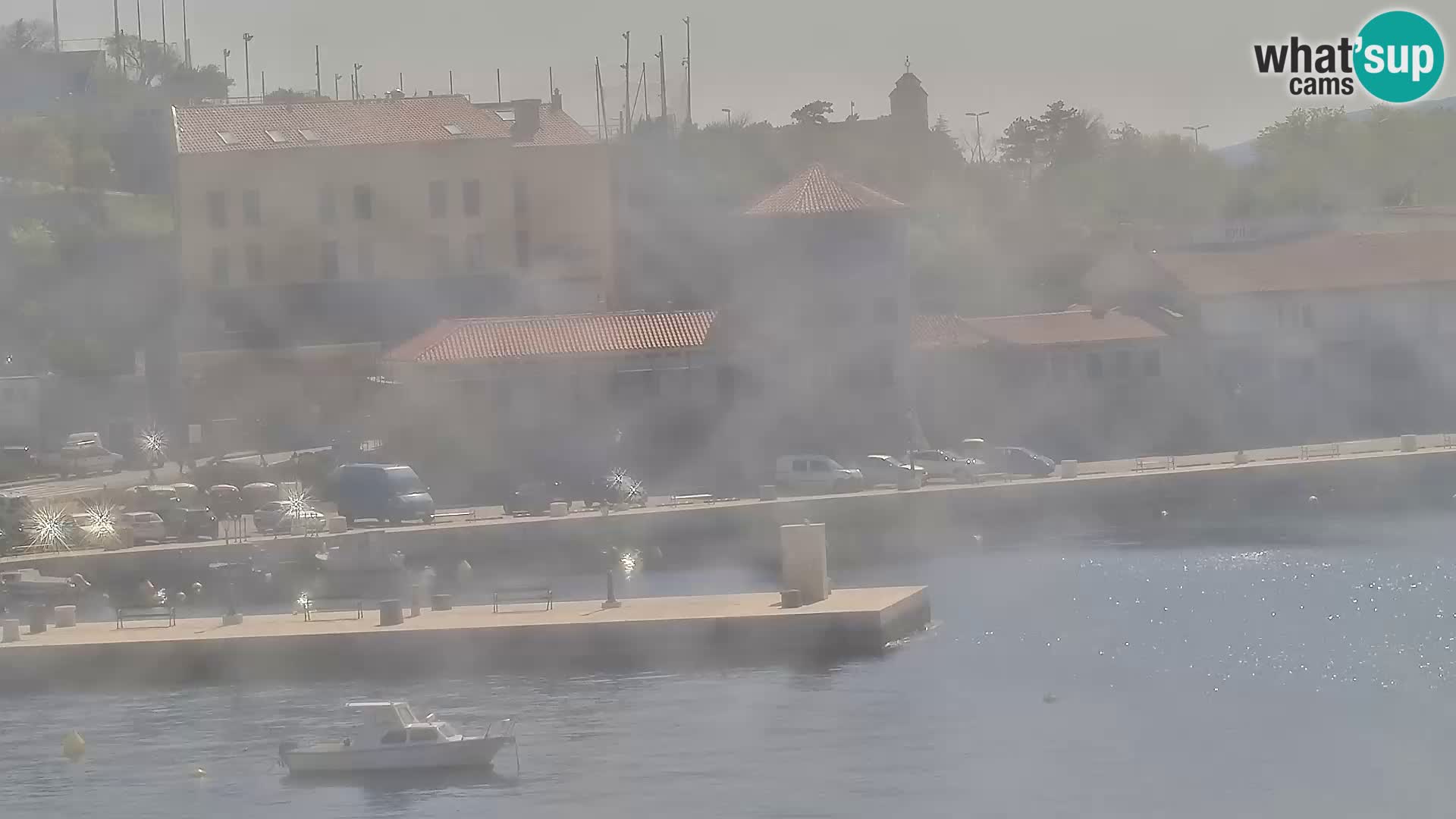 Senj camera en vivo – Vista panorámica de Senj riva