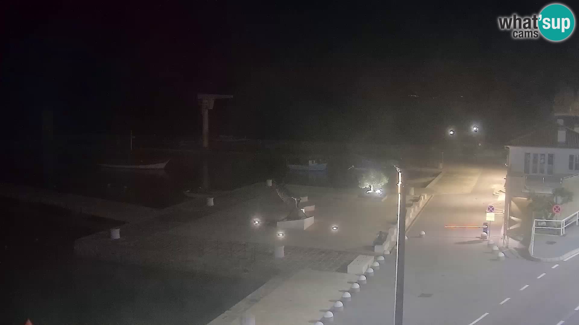 Kamera u živo Senj – Panoramski pogled na senjsku rivu