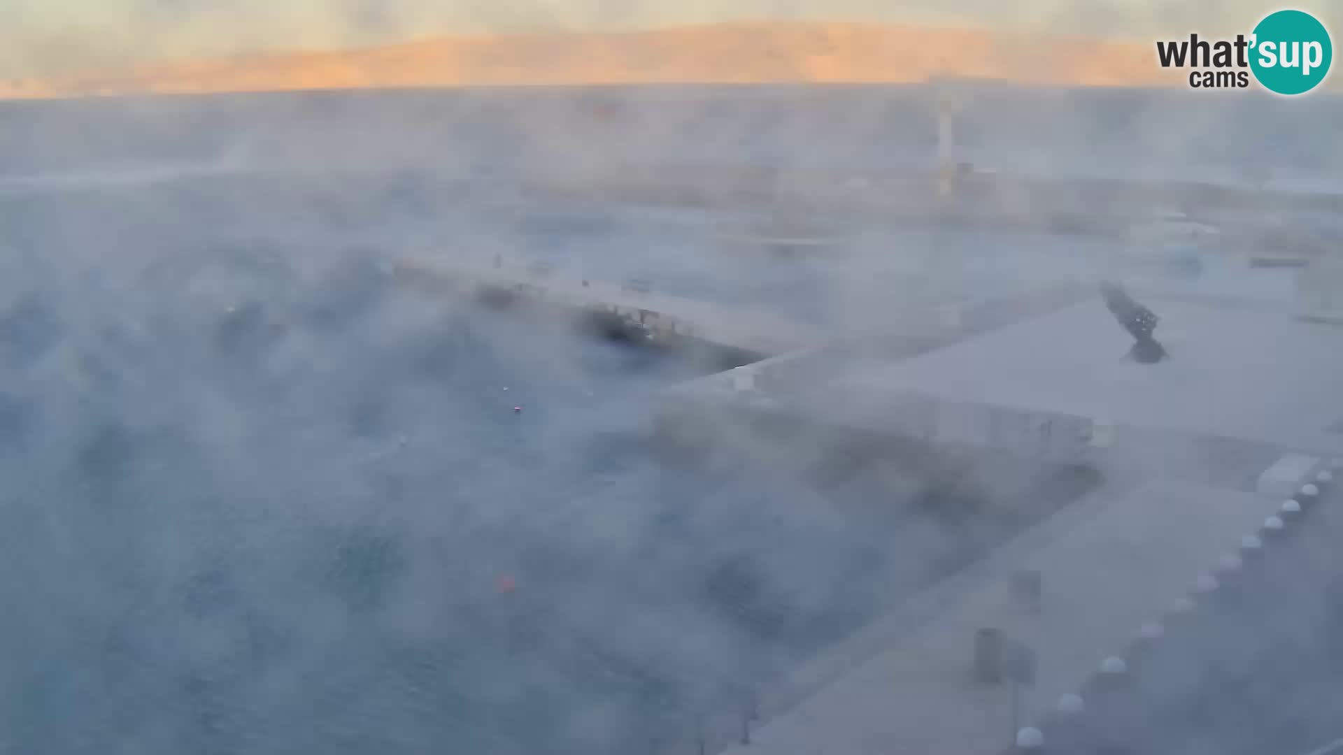 Senj Spletna kamera – pogled na obalo Senja