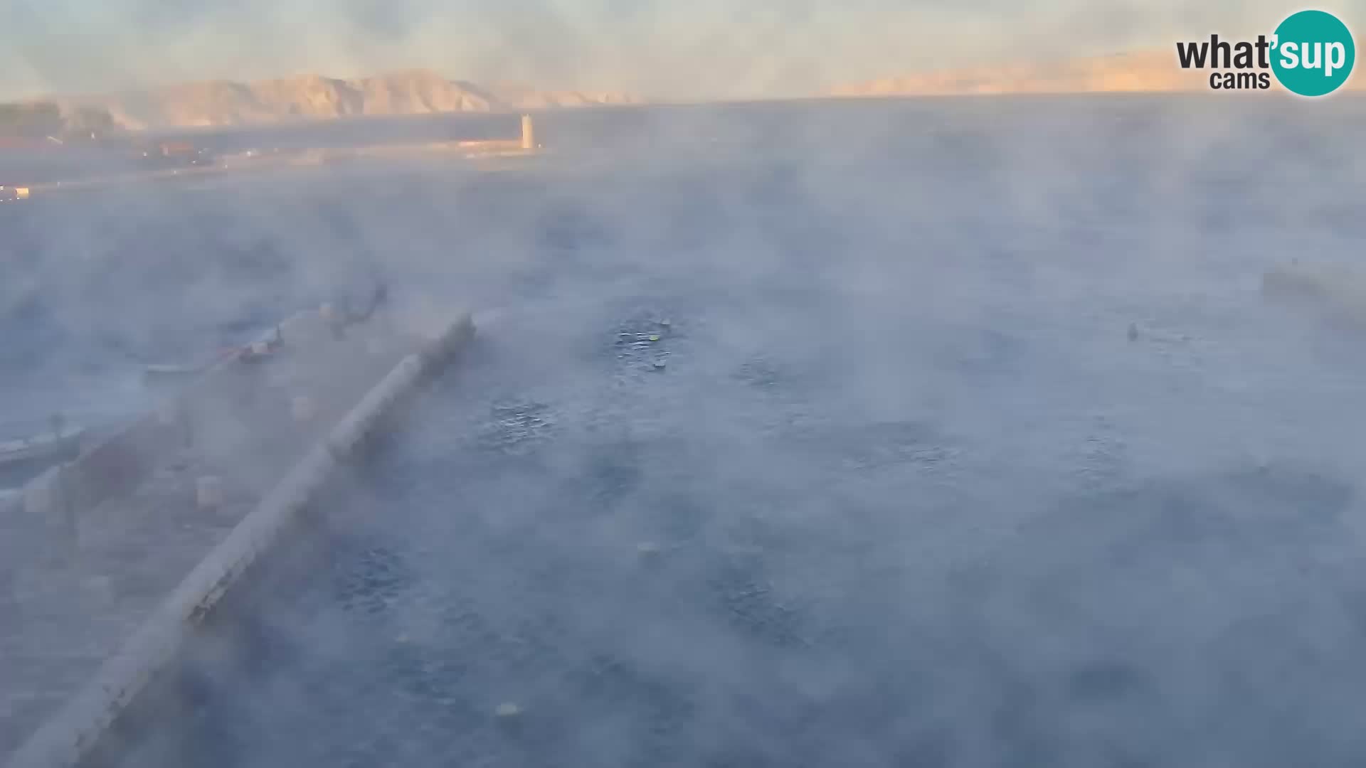 Senj camera en vivo – Vista panorámica de Senj riva