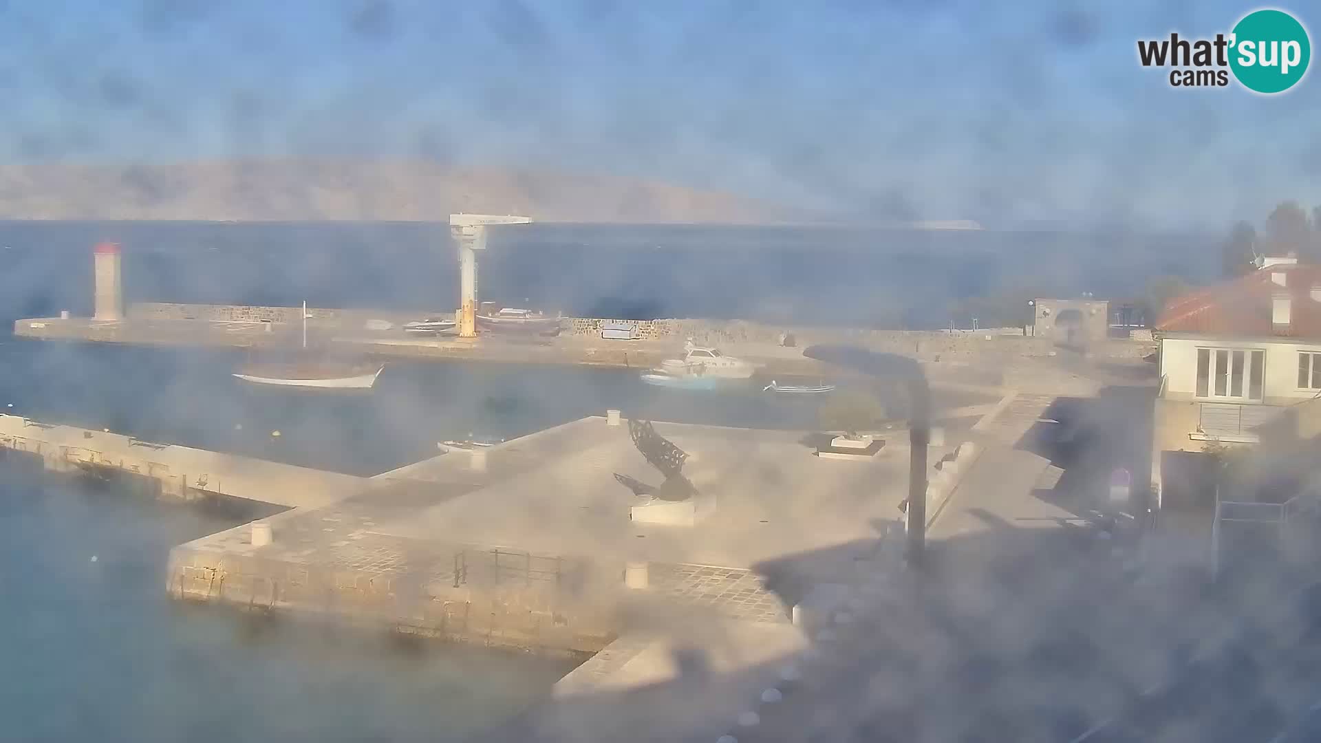 Senj Spletna kamera – pogled na obalo Senja