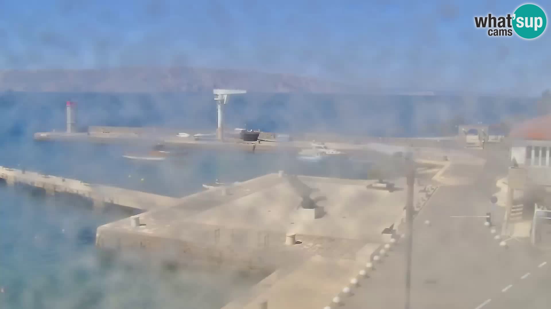 Senj Webcam – Panoramic view of Senj riva