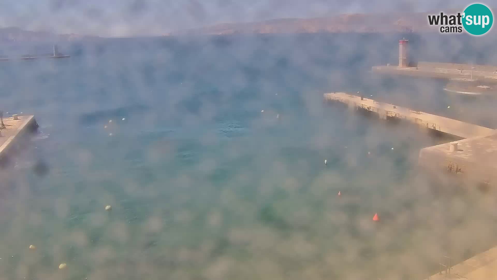 Kamera u živo Senj – Panoramski pogled na senjsku rivu