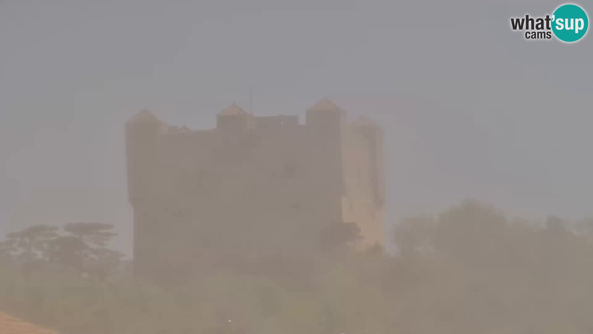 Webcam Senj – Panoramablick auf die Riva Senj