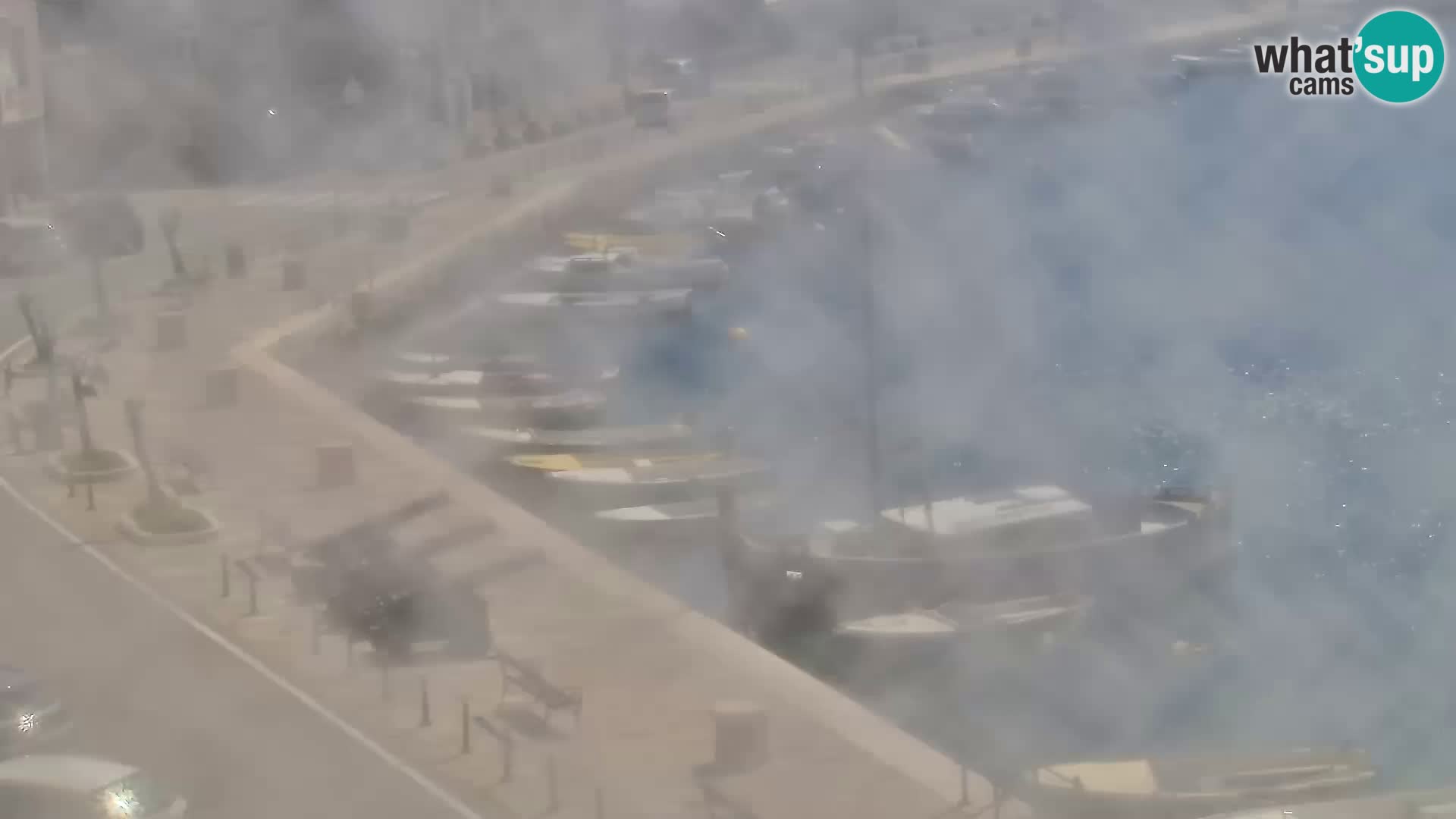 Webcam Segna – Panorama dell’lungomare di Senj