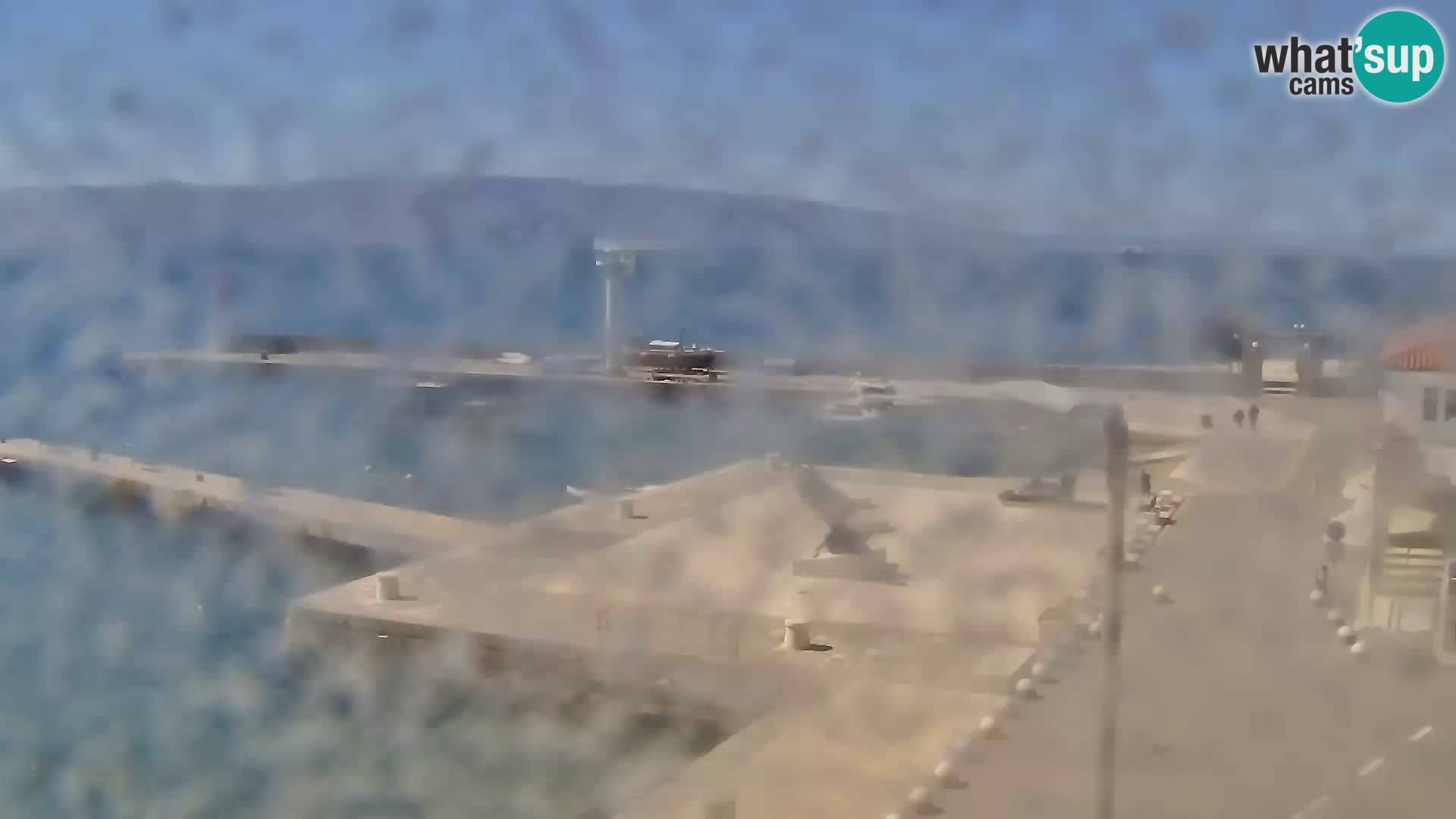 Senj camera en vivo – Vista panorámica de Senj riva