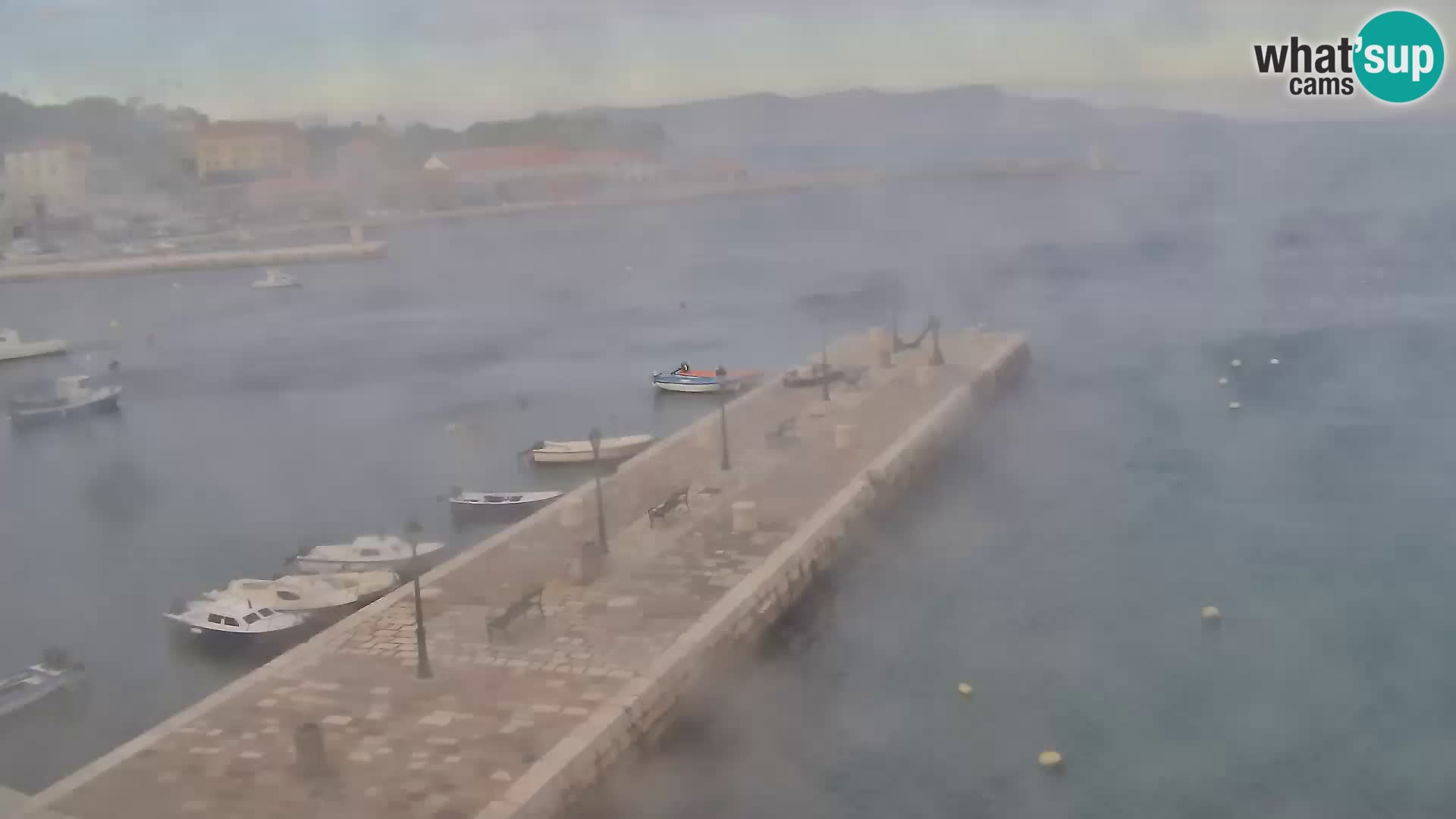 Webcam Segna – Panorama dell’lungomare di Senj