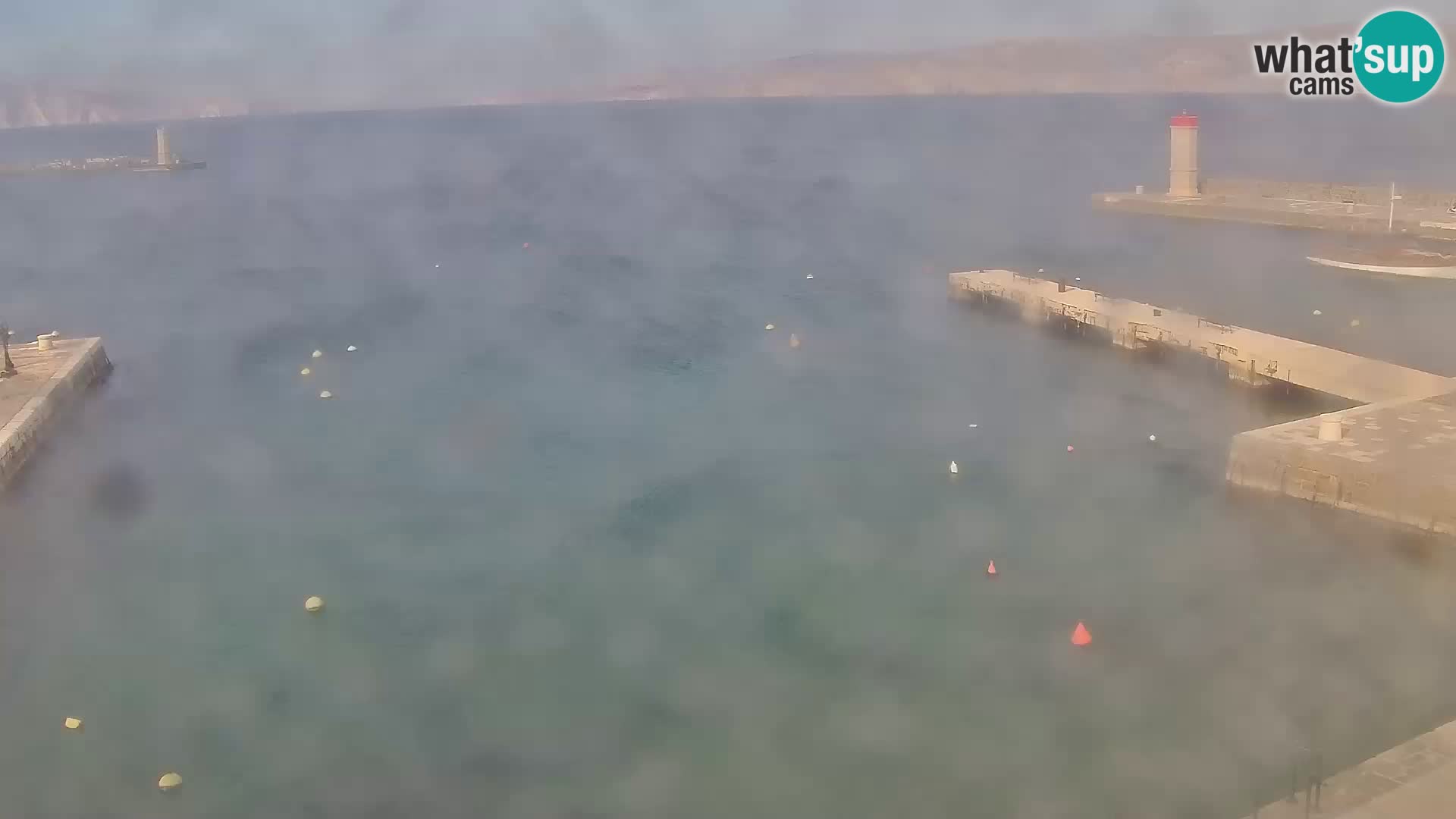 Webcam Segna – Panorama dell’lungomare di Senj