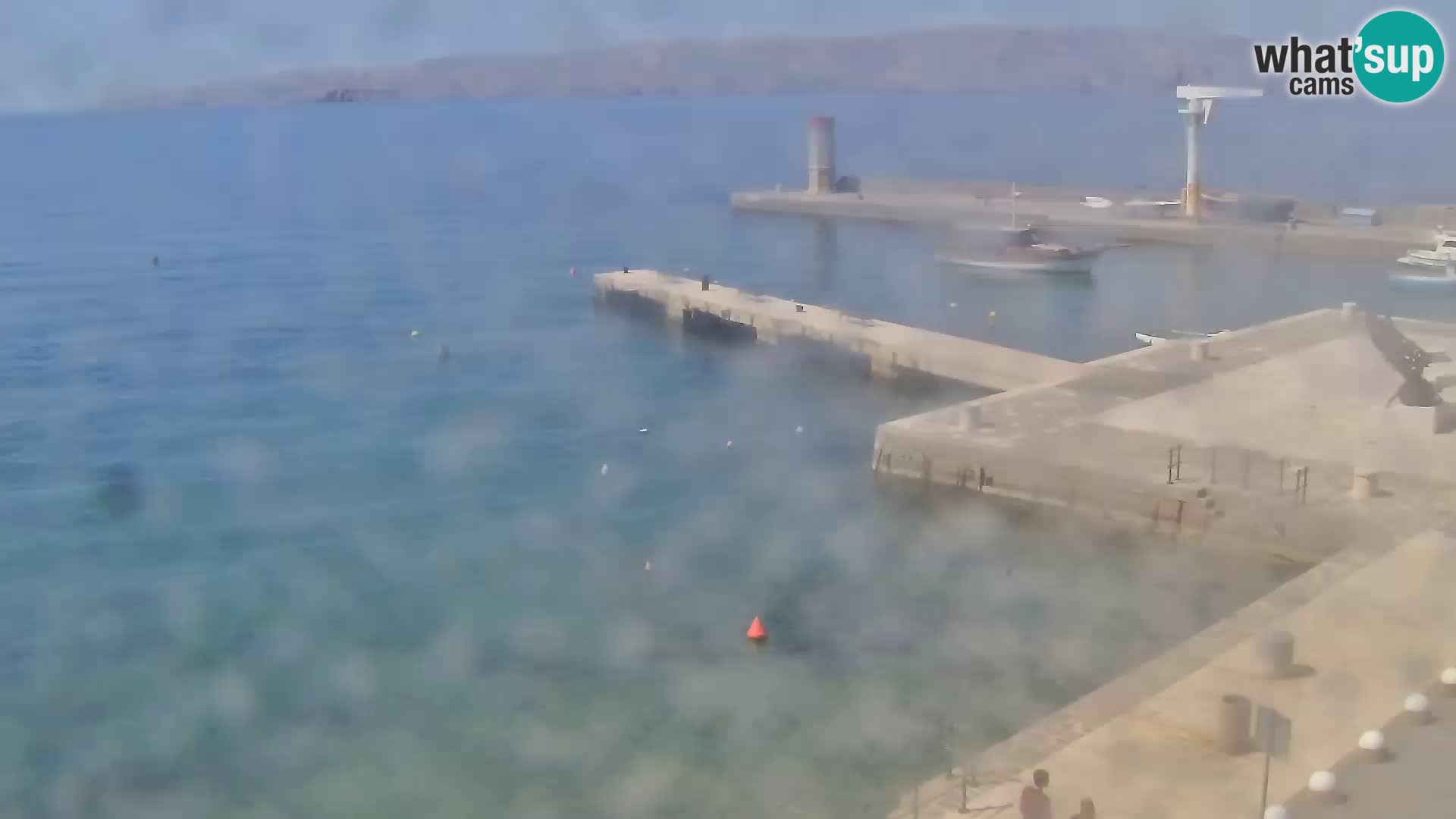 Kamera u živo Senj – Panoramski pogled na senjsku rivu