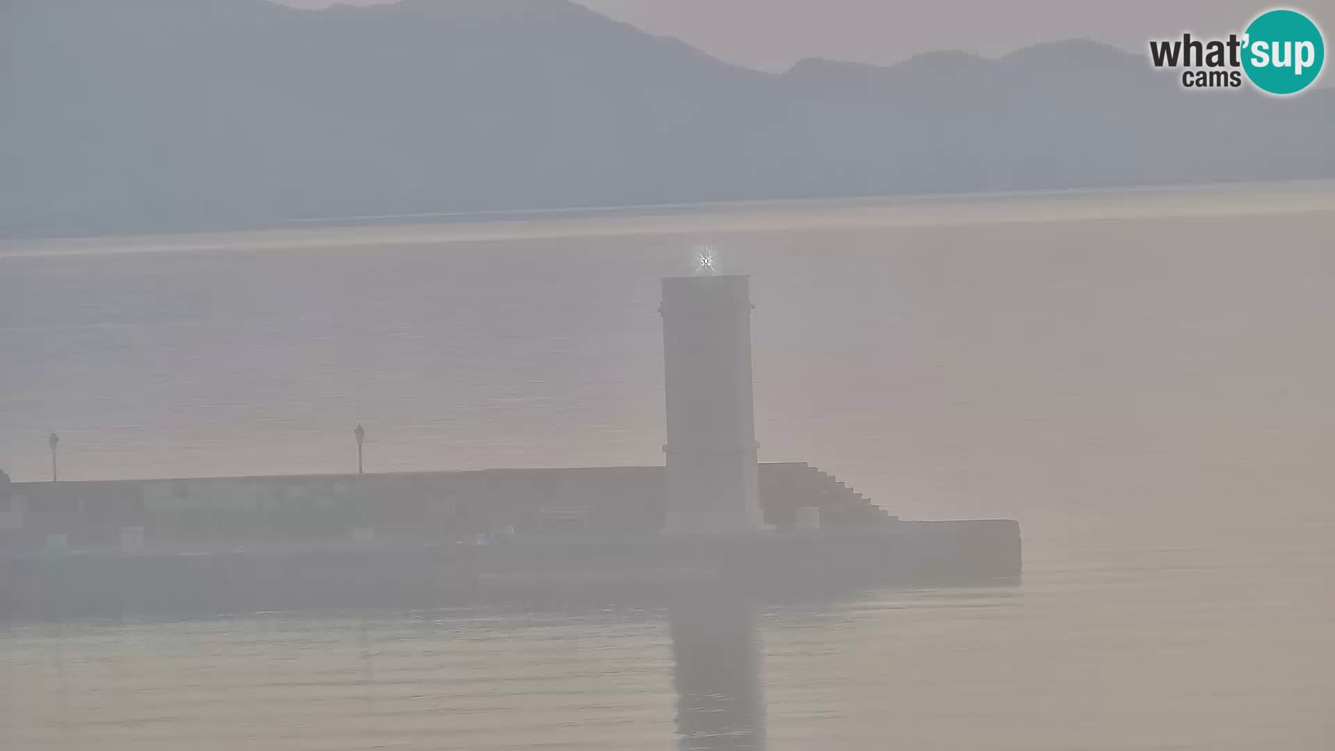 Senj Spletna kamera – pogled na obalo Senja