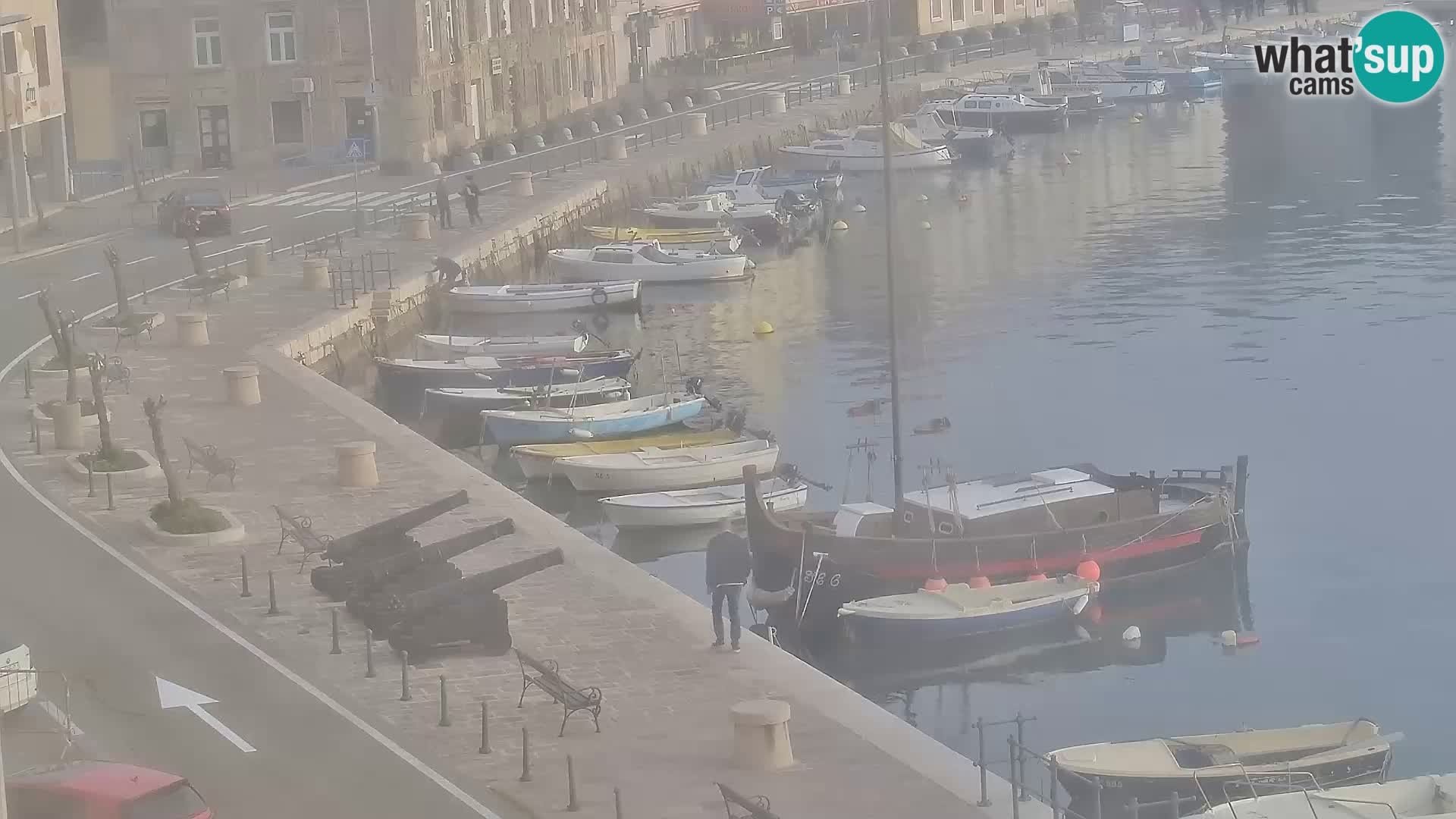 Senj Webcam – Panoramic view of Senj riva