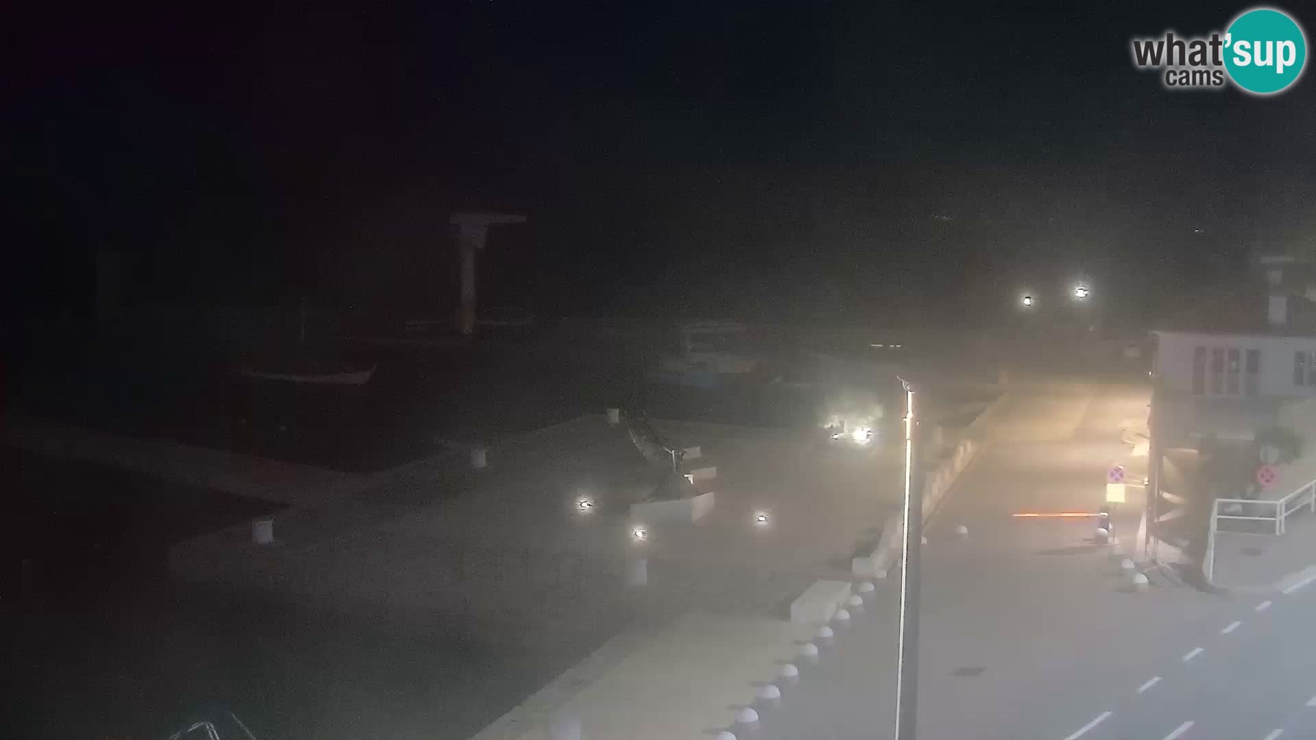 Kamera u živo Senj – Panoramski pogled na senjsku rivu