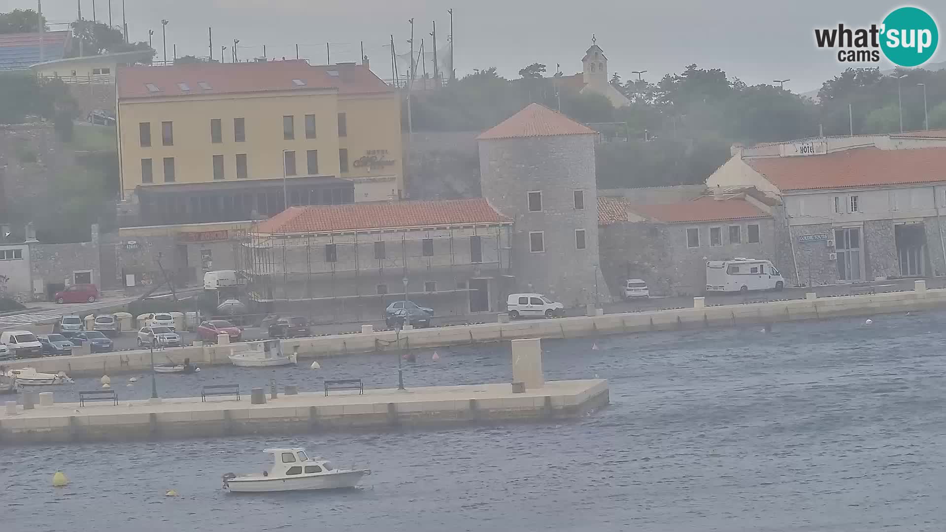 Senj Webcam – Panoramic view of Senj riva