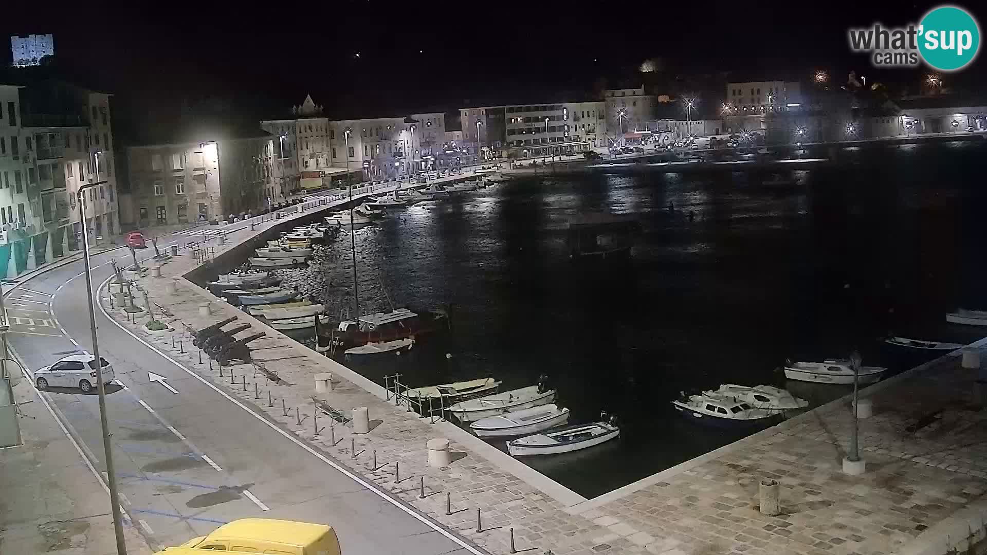 Senj camera en vivo – Vista panorámica de Senj riva