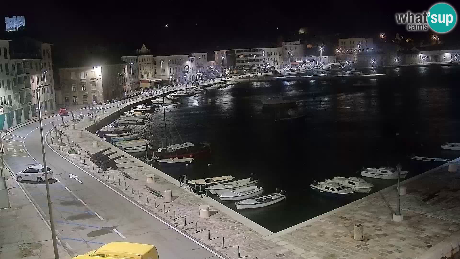 Senj camera en vivo – Vista panorámica de Senj riva